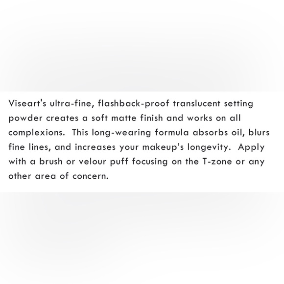 Seamless Setting Powder by VISEART (New!) - Picture 5 of 8
